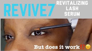 Revive7 Review Lash Growth Serum [upl. by Ailliw758]