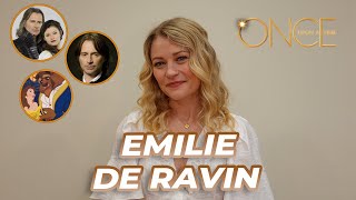 Emilie de Ravin talks about Rumplestinskin amp Belle Robert Carlyle Disney amp future projects [upl. by Eibloc]