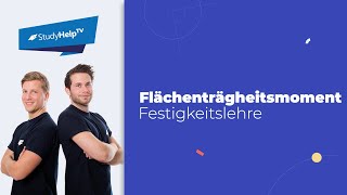 Flächenträgheitsmoment mit Tabellenverfahren Technische Mechanik StudyHelp [upl. by Noiramed]