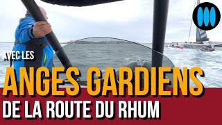 Route du Rhum 2022  avec les Anges Gardiens de la course dans la Baie de Saint Malo [upl. by Red]