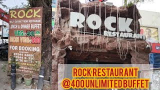 Rock Restaurant🍴Unlimited buffet🍱 in Anna nagar Chennai  400rsrock themed restaurant [upl. by Avonasac352]