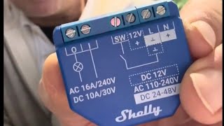 Shelly 1 Plus WiFi Switch Installation amp Setup [upl. by Spanjian]