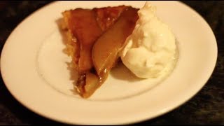 Tarte tatin met peer gezouten karamel amp bladerdeeg [upl. by Mason]