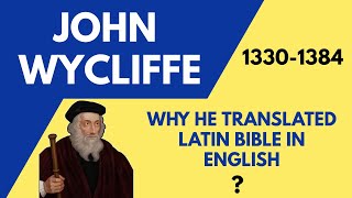 John Wycliffe in English Literature [upl. by Lemon]