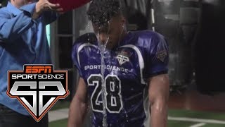 Saquon Barkley Undergoes The Weather Test  Sport Science  ESPN [upl. by Omsare]