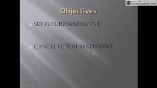 Autosys How to set future event event amp cancel event Class 7 [upl. by Enovaj]