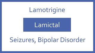 Lamotrigine Pronunciation  Generic Name Brand Name Indication Top 200 Drugs PTCB PTCE NCLEX [upl. by Edya]