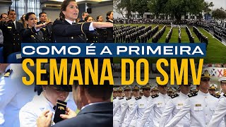 Como é a semana de adaptação na Marinha SMVRM2 [upl. by Vachell]