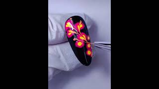 Blooming gel nailart tutorial 💅✨✨blooming gel nails nails nailart naildesign shorts [upl. by Hairu]