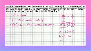 Proporcje w zadaniach tekstowych klasa 6 i 7 zadanie 6 [upl. by Nnoved]