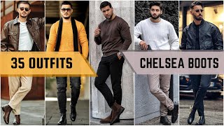 35 Chelsea Boots Outfit Ideas for Fall 2023  Mens Fashion [upl. by Gowon]