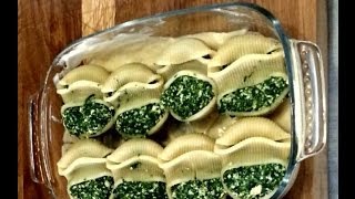 CONCHIGLIONI RIPIENI TOFU E SPINACI [upl. by Aserehtairam]