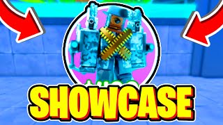 How To Get COMMANDER CAMERAMAN SHOWCASE In Toilet Tower Defense Roblox [upl. by Jeromy]