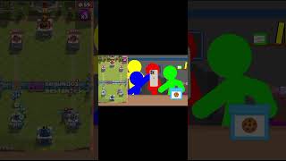 Stickmans juegan Clash Royale [upl. by Ndnarb]