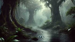 Star Wars Dagobah Inspired ASMRMeditation Rain noisesambience for relaxation [upl. by Aham]