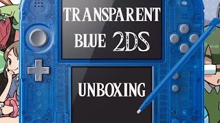 Transparent Blue 2DS  unboxing [upl. by Mukerji943]