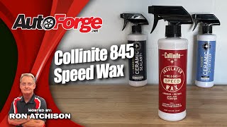 New Product Review  Collinite Insulator 845 Speed Wax [upl. by Ladonna]