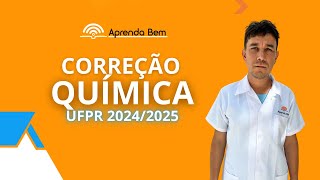 Resolução QUÍMICA  UFPR 2025 [upl. by Loftus]