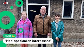 Bregje en Jan interviewen Han 92 over de Tweede Wereldoorlog [upl. by Ayadahs]