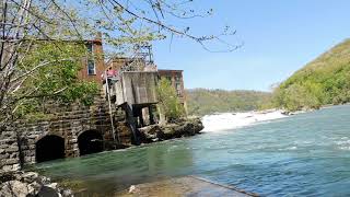 kanawha falls and old power plant [upl. by Wilkison]