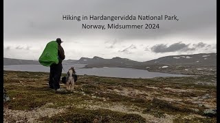 Hiking in Hardangervidda National Park Norway Midsummer 2024 [upl. by Dudley]