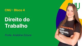 CNU  Bloco 4  Aula de Direito do Trabalho Trabalho da pessoa com deficiência e reabilitada [upl. by Dylana955]