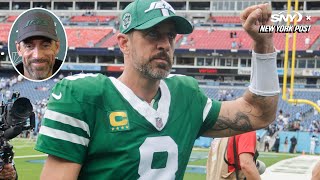 Aaron Rodgers on his return to quotJetLifequot Stadium for home opener vs Patriots [upl. by Htevi]