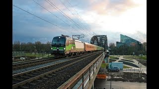 ELLFlixtrain Siemens Vectron 193 7218 mit dem FLX76306 in Frankfurt am Main Ostend [upl. by Annaeiluj]