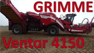 Grimme Ventor 4150 bei der KartoffelErnte  harvesting potatoes [upl. by Hannie]