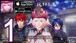 OVERHIT English Android iOS Walkthrough  Gameplay Part 1  Chapter 1 A Maiden in Peril [upl. by Yrogiarc]