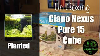 Ciano Nexus Pure 15 Cube Unboxing ᴴᴰ [upl. by Aicirtal]