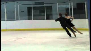 Ice Dance PreBronze Cha Cha AdultDaven Lee with Nick Hart [upl. by Hserus]