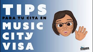 ¡Como preparte para tu cita en Music City Visa [upl. by Irrep]