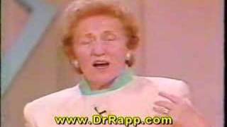 Dr Doris Rapp  Childrens Allergies to Food amp Environment [upl. by Annaet]