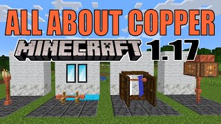 Minecraft COPPER 117  Everything You Need to Know  Build Hacks [upl. by Louanna]