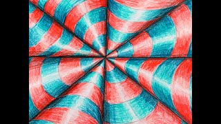 3D Op Art Cones [upl. by Robins375]