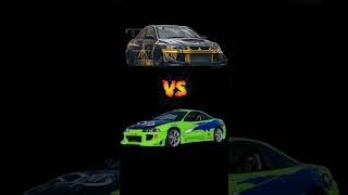 Lancer EVO VS Eclipse GSX [upl. by Uttica]