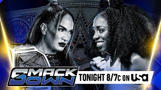 Nia Jax vs Naomi  WWE SmackDown 15112024 [upl. by Lepp]