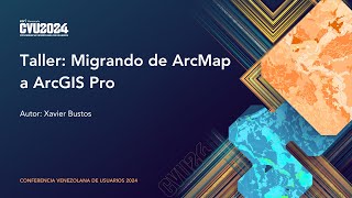 Taller Migración de ArcMap a ArcGIS Pro [upl. by Kciredorb]