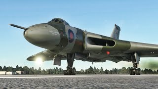 The Avro Vulcan XH558 Howl in Microsoft Flight Simulator [upl. by Recha]