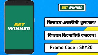 Bet Winner  betwinner account  betwinner account kivabe khulbo  how to create bet winner [upl. by Nodnek]