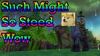 Wizard101 NEW Mighty Steed Mount [upl. by Notsehc766]