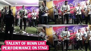 UYI TALENT OF BENIN LIVE ON STAGE LATEST BENIN MUSIC [upl. by Ahsienroc]