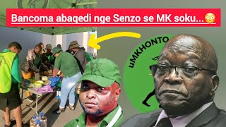 Bancoma abaqedi abantu bencoma isenzo se MK esenze namuhla ekuseni soku😳Zizwele [upl. by Ysabel]