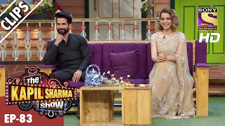 Kapils Questionnaire to Shahid And Kangana – The Kapil Sharma Show  19th Feb 2017 [upl. by Nawotna]