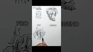 NOOB TO LEGEND 🗿 Okarun Stickman ✨ art anime animeart [upl. by Yniattirb]