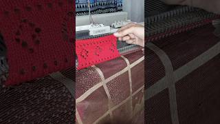 Knitting machine pattern part 2 kitting knit shorts viral video  crochet knitting machine [upl. by Latsyek936]