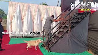 EXCLUSIVE  Security Arrangements At Aam khas Maidan On Account Of Akbaruddin Owaisi Public Meeting [upl. by Annoyik]