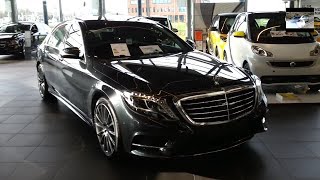 MercedesBenz S Class AMG L 2015 In depth review Interior Exterior [upl. by Tiphani]