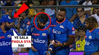 Hardik Pandya Ignore fight with Kieron Pollard Infront Rohit Sharma amp Malinga during Mumbai Indians [upl. by Poll97]